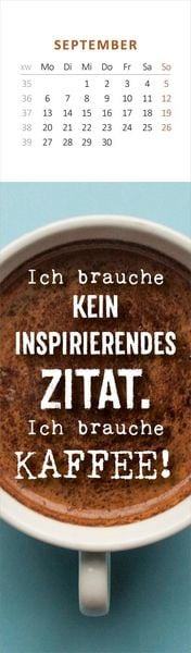 Produktbild: Lesezeichenkalender Ich kam, sah und hatte direkt keinen Bock mehr. 2027