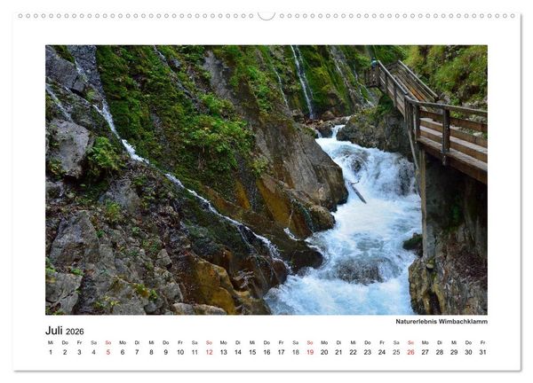 Produktbild: Willkommen im Bergsteigerdorf Ramsau (hochwertiger Premium Wandkalender 2026 DIN A2 quer), Kunstdruck in Hochglanz
