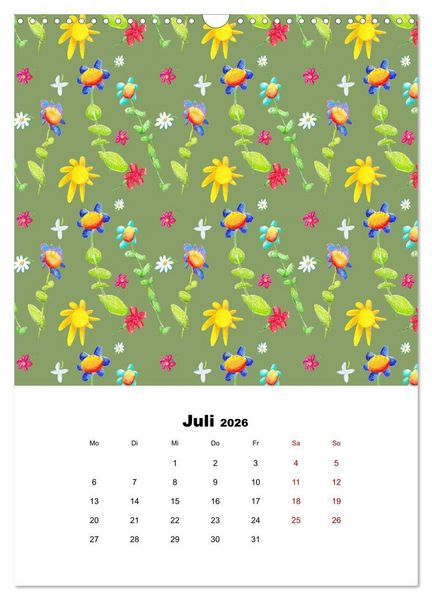 Produktbild: MUSTERMACKE (Wandkalender 2026 DIN A3 hoch), CALVENDO Monatskalender