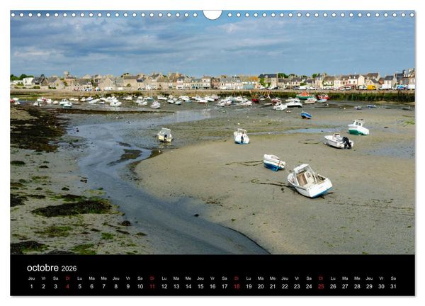 Produktbild: Barfleur Un port normand sur la Manche (Calendrier mural 2026 DIN A3 vertical), CALVENDO calendrier mensuel