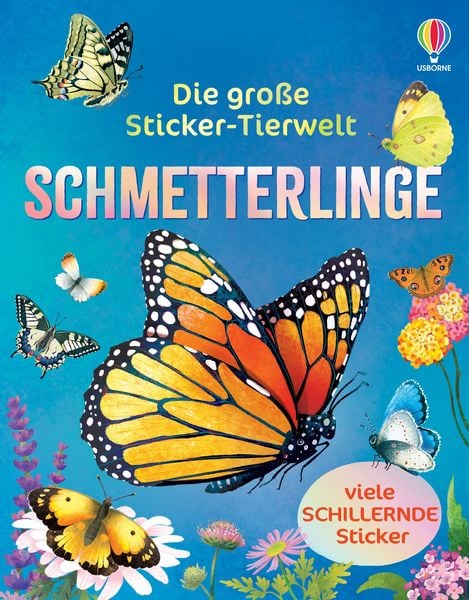 Produktbild: Die gro&szlig;e Sticker-Tierwelt: Schmetterlinge
