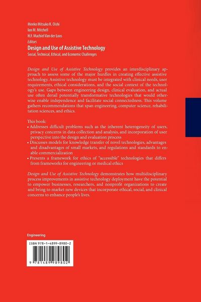 Produktbild: Design and Use of Assistive Technology