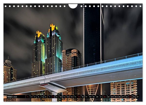 Produktbild: Dubai - City of dreams (Wandkalender 2026 DIN A4 quer), CALVENDO Monatskalender