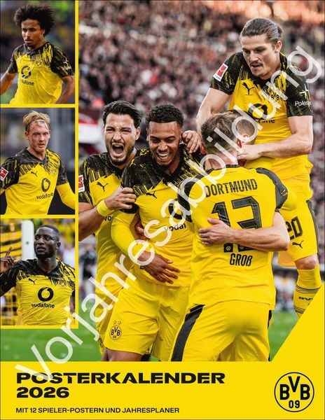Produktbild: BVB Posterkalender 2027