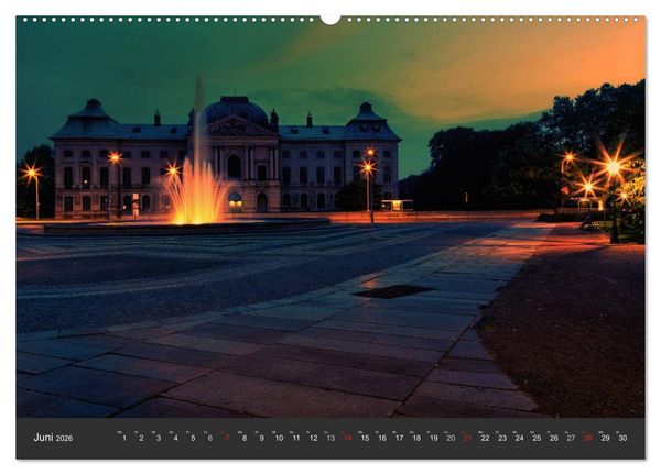 Produktbild: Barockstadt Dresden (Wandkalender 2026 DIN A2 quer), CALVENDO Monatskalender