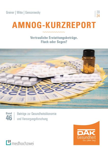 Produktbild: AMNOG-Kurzreport 2024