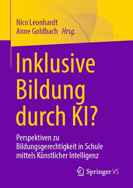 Produktbild: Inklusive Bildung durch KI?