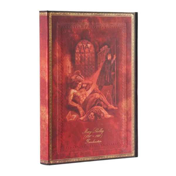 Produktbild: Hardcover Notizbuch Mary Shelley, Frankenstein, Ultra, LIN