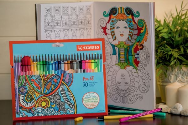 Produktbild: STABILO Premium-Filzstift -   Pen 68 - 30er Pack - mit 30 verschiedenen Farben