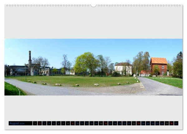 Produktbild: Bielefeld gibt es! Stadtpanoramen Teil 2 (Wandkalender 2026 DIN A2 quer), CALVENDO Monatskalender