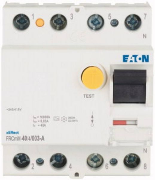 Produktbild: Eaton Y7-170333 FRCMM-40/4/003-A FI-Schutzschalter 3phasig A 40A 0.03A