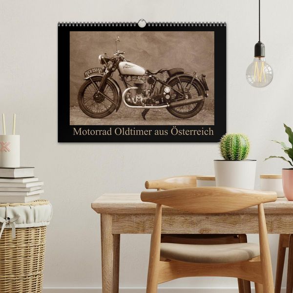 Produktbild: Motorrad Oldtimer aus &Ouml;sterreich (Wandkalender 2026 DIN A3 quer), CALVENDO Monatskalender