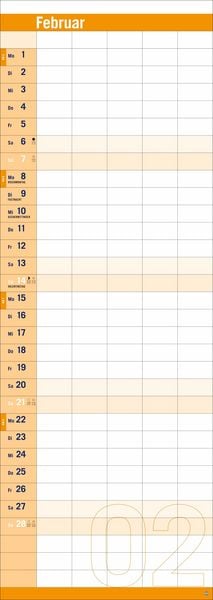 Produktbild: Allround-Familienplaner Vertical Kalender 2027