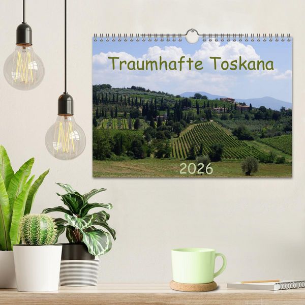 Produktbild: Toskana 2026 (Wandkalender 2026 DIN A4 quer), CALVENDO Monatskalender