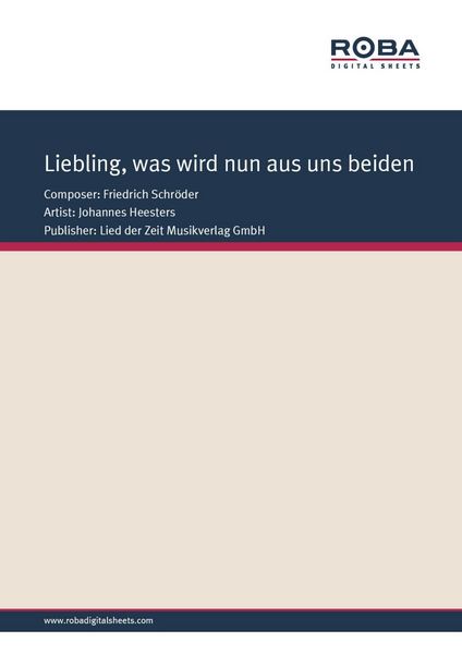 Produktbild: Liebling, was wird nun aus uns beiden