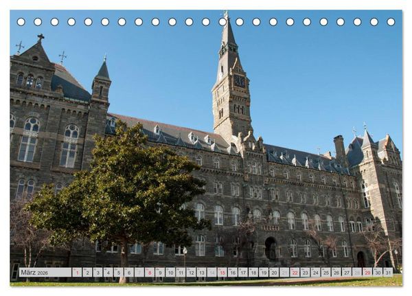 Produktbild: Washington D.C. (Tischkalender 2026 DIN A5 quer), CALVENDO Monatskalender