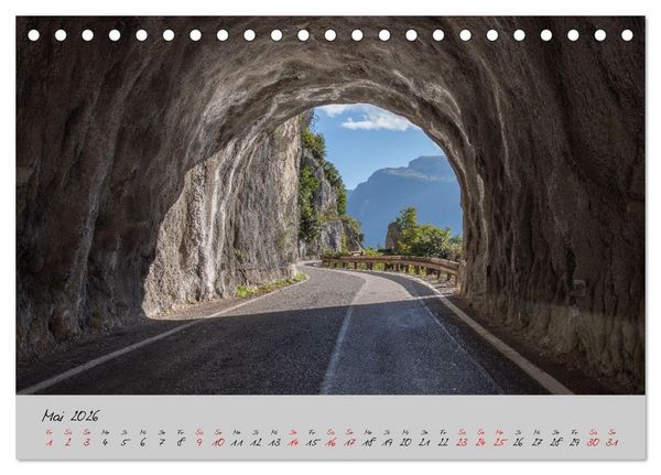 Produktbild: Sehnsuchtsziel Lago di Garda (Tischkalender 2026 DIN A5 quer), CALVENDO Monatskalender