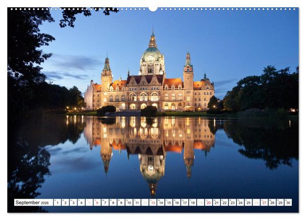 Produktbild: Niedersachsen (hochwertiger Premium Wandkalender 2026 DIN A2 quer), Kunstdruck in Hochglanz