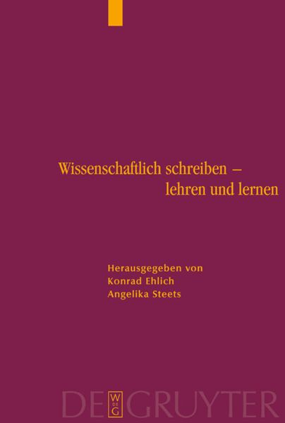 Produktbild: Wissenschaftlich schreiben - lehren und lernen