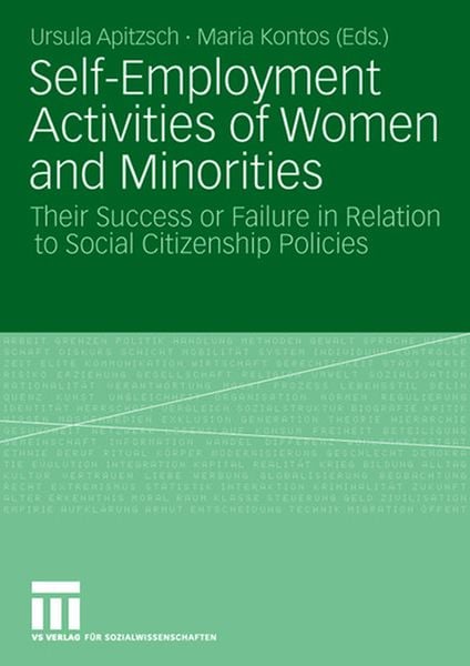 Produktbild: Self-Employment Activities of Women and Minorities