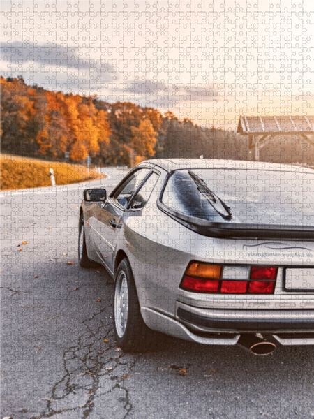 Produktbild: CALVENDO Puzzle Ein Motiv aus dem Kalender Porsche 944 - Fine Art | 1000 Teile Lege-Gr&ouml;&szlig;e 64x48cm Foto-Puzzle f&uuml;r gl&uuml;ckliche Stunden