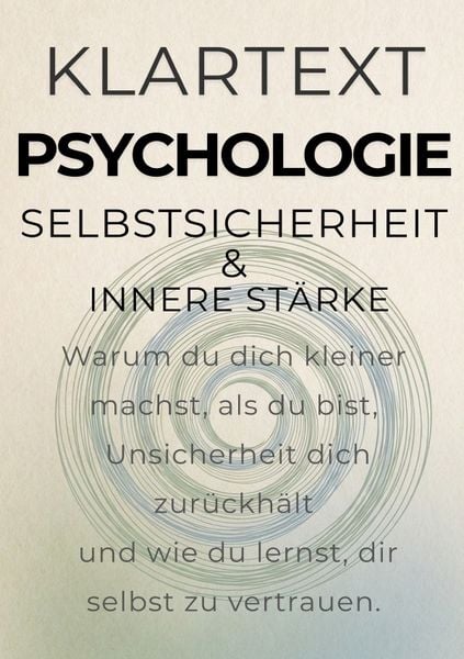 Produktbild: KLARTEXT Psychologie / Selbstsicherheit &amp; innere St&auml;rke