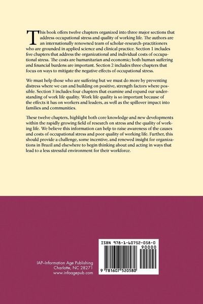 Produktbild: Stress and Quality of Working Life
