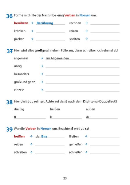 Produktbild: Diktate 5./6. Klasse, A5-Heft