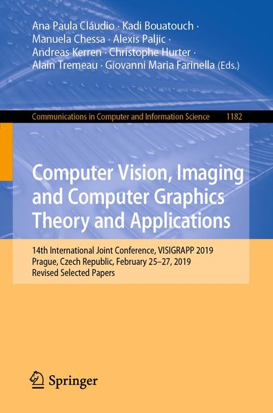 Produktbild: Computer Vision, Imaging and Computer Graphics Theory and Applications