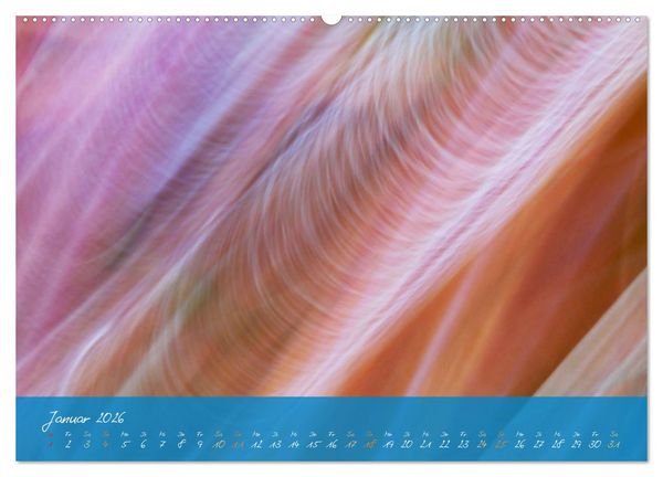 Produktbild: Natur abstrakt Farben und Strukturen (Wandkalender 2026 DIN A2 quer), CALVENDO Monatskalender