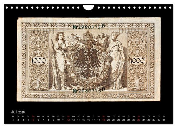 Produktbild: Vergangene Werte (Wandkalender 2026 DIN A4 quer), CALVENDO Monatskalender