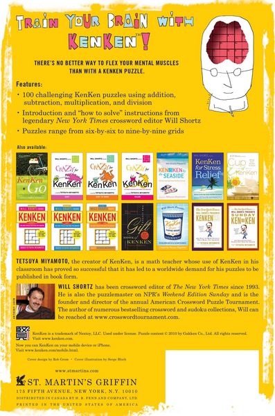 Produktbild: Will Shortz Presents Kenken to Exercise Your Brain