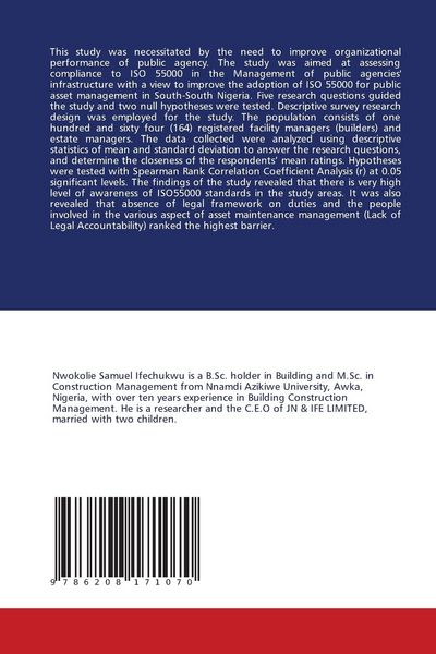Produktbild: Evaluation Of The Compliance To Iso 55000 Standards in Nigeria