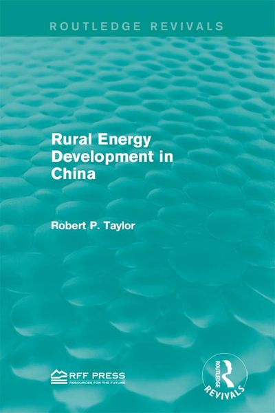 Produktbild: Rural Energy Development in China