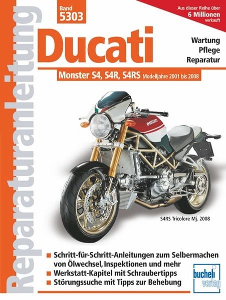 Produktbild: Ducati Monster mit 4 Ventilen, Desmo, Wasserk&uuml;hlung, Einspritzung