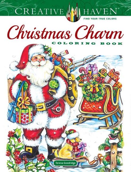 Produktbild: Creative Haven Christmas Charm Coloring Book
