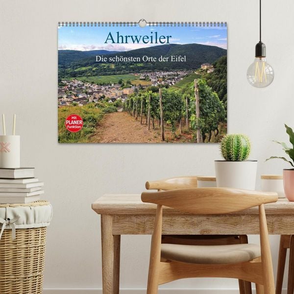 Produktbild: Die sch&ouml;nsten Orte der Eifel - Ahrweiler (Wandkalender 2026 DIN A3 quer), CALVENDO Monatskalender