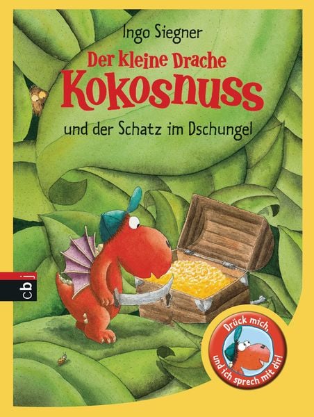 Der kleine Drache Kokosnuss und der Schatz im Dschungel, Gebundene Ausgabe von Ingo Siegner, CBJ