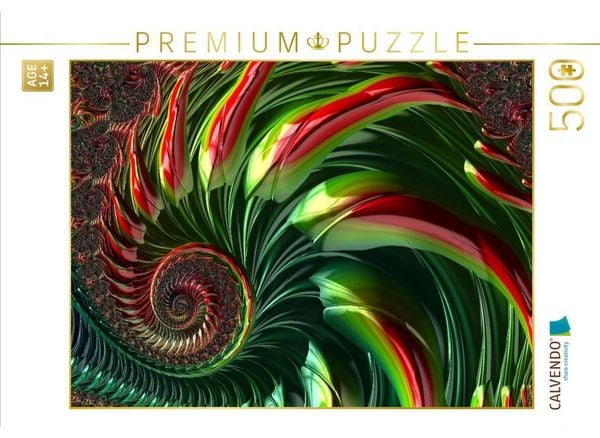 CALVENDO Puzzle Pepper Spiral | 500 Teile Lege-Größe 48 × 36 cm Foto-Puzzle für Erwachsene