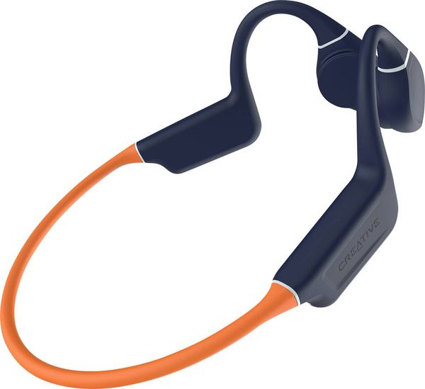 Produktbild: CREATIVE Outlier Free Pro+, Knochenschall, Bluetooth 5.3, IPX8, AAC, orange