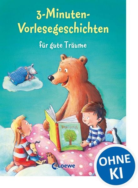 Produktbild: 3-Minuten-Vorlesegeschichten f&uuml;r gute Tr&auml;ume