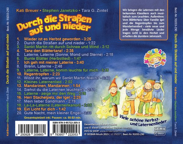 Produktbild: Durch die Stra&szlig;en auf und nieder