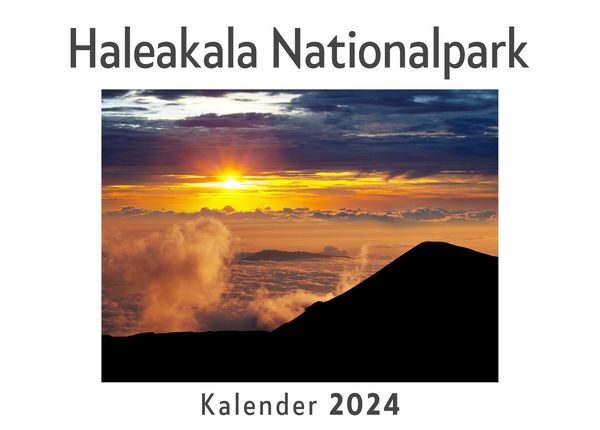 Produktbild: Haleakala Nationalpark (Wandkalender 2024, Kalender DIN A4 quer, Monatskalender im Querformat mit Kalendarium, Das perfekte Geschenk)