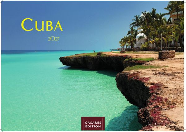 Produktbild: Cuba Kalender 2027 &ndash; Wandkalender | Fotokalender Karibik 24x35cm &ndash; Karibische Bilder voller Lebensfreude, stilvolle Fotokunst f&uuml;r K&uuml;che, B&uuml;ro oder Wohnzimmer