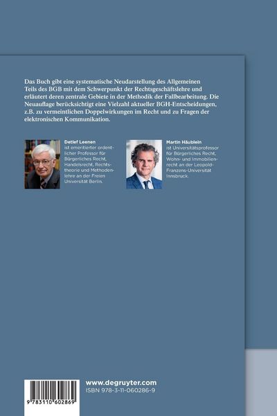 Produktbild: BGB Allgemeiner Teil