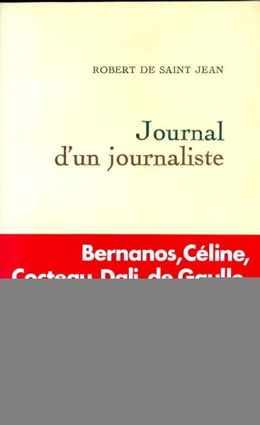 Produktbild: Journal d'un journaliste