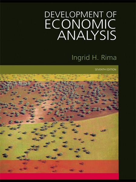 Produktbild: Development of Economic Analysis