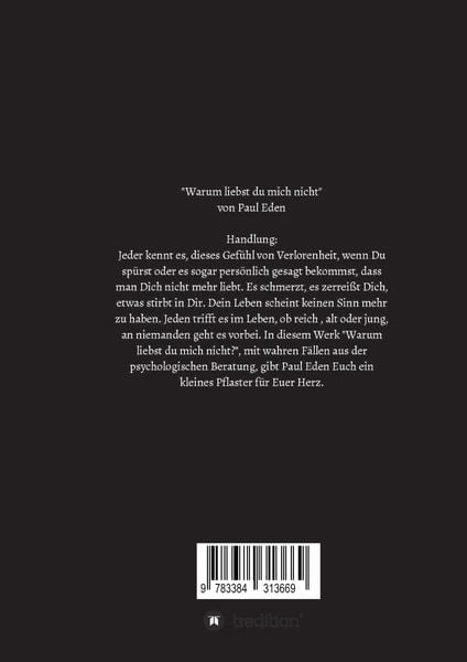 Produktbild: Warum liebst du mich nicht