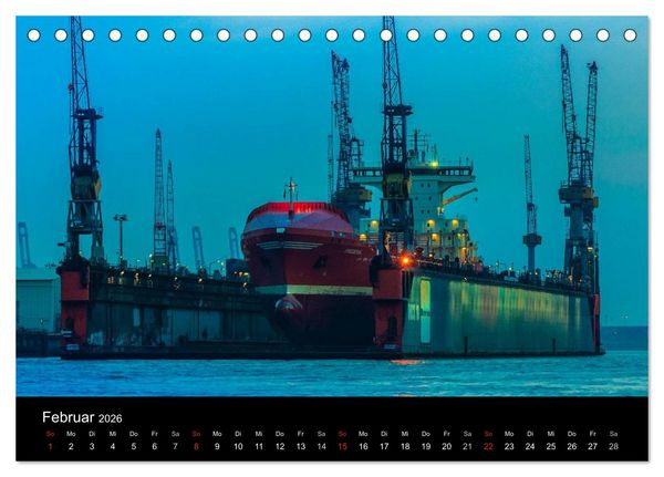 Produktbild: Charmantes Hamburg (Tischkalender 2026 DIN A5 quer), CALVENDO Monatskalender