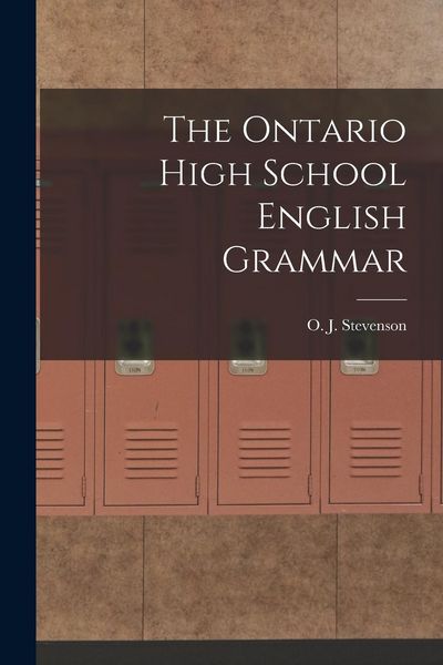 Produktbild: The Ontario High School English Grammar